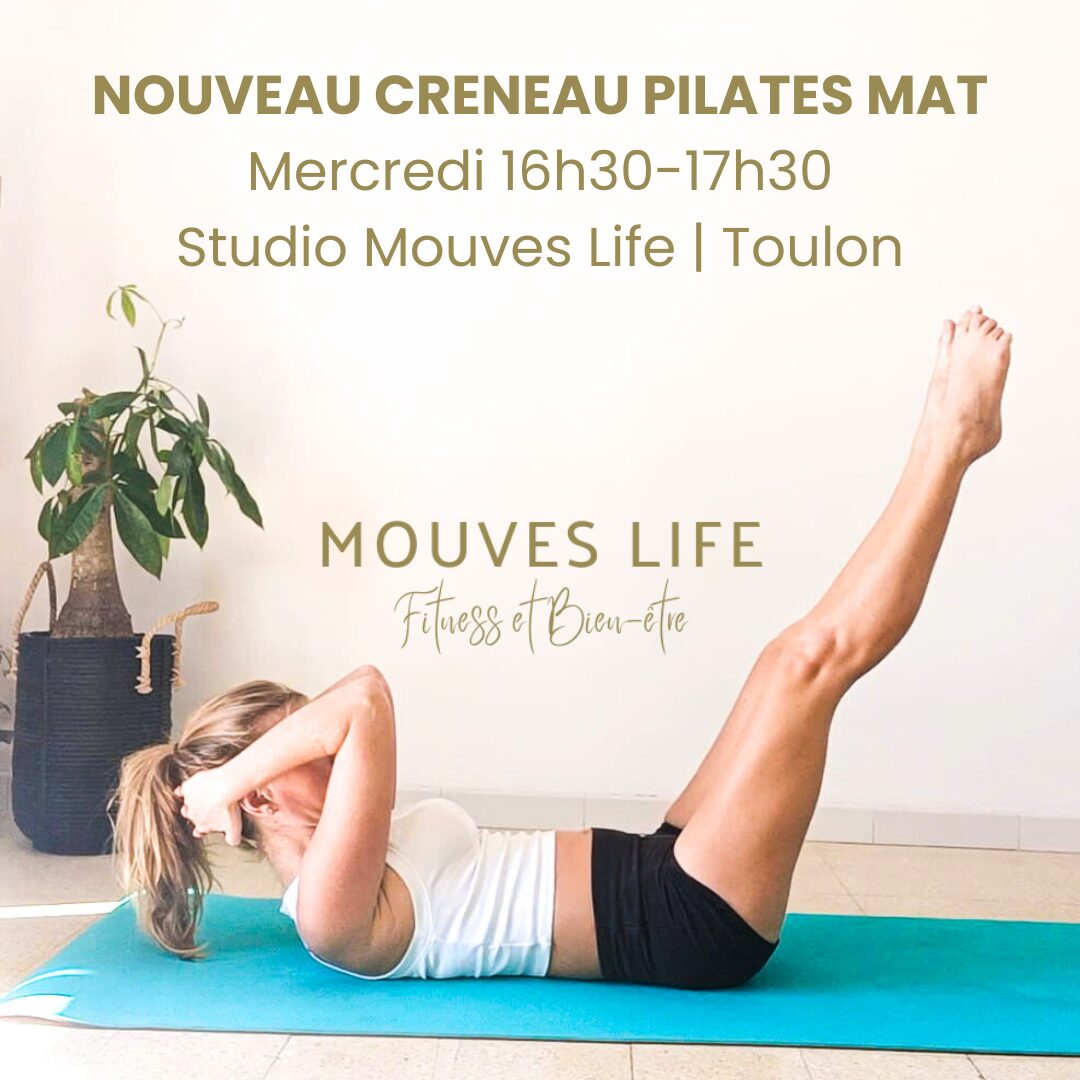 Cours Pilates Toulon mercredi à 16h30